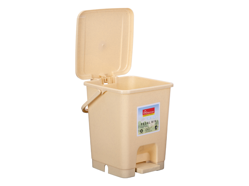 Square Pedal Bin 10L